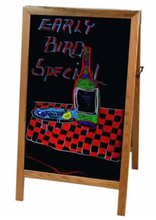 Load image into Gallery viewer, Winco, Dual-Sided Sidewalk A-Frame Marker Boards (Various Options)