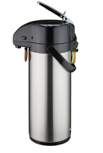 Load image into Gallery viewer, Winco, 3 Liter Stainless Steel Lined Airpots