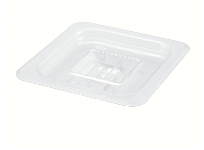 Thunder Group, Polycarbonate Sixth Size Steam Pan Covers (Solid/Slotted)