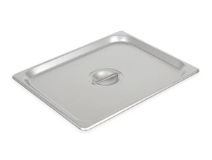 Winco, Stainless Steel Half Size Steam Pan Covers (Various Heights)