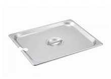 Load image into Gallery viewer, Winco, Stainless Steel Half Size Steam Pan Covers (Various Heights)