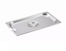 Load image into Gallery viewer, Winco, Stainless Steel Third Size Steam Pan Covers (Various Heights)
