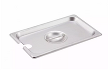 Load image into Gallery viewer, Winco, Stainless Steel Quarter Size Steam Pan Covers (Various Heights)