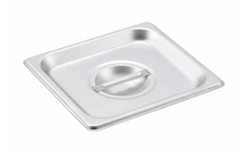 Load image into Gallery viewer, Winco, Stainless Steel Sixth Size Steam Pan Covers (Various Heights)
