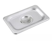 Load image into Gallery viewer, Winco, Stainless Steel Ninth Size Steam Pan Covers (Various Heights)
