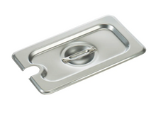 Load image into Gallery viewer, Winco, Stainless Steel Ninth Size Steam Pan Covers (Various Heights)
