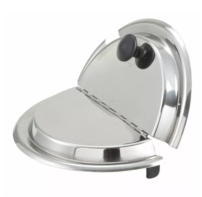 Winco, Stainless Steel Inset Pan Hinged Covers (Various Sizes)