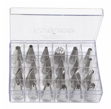 Load image into Gallery viewer, Winco, Pastry Cake Decorating Tip Set (24 Piece / 52 Piece)