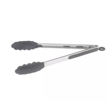 Load image into Gallery viewer, Winco, Stainless Steel Silicone Grip Utility Tong with Lock