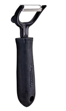 Load image into Gallery viewer, Winco, Black Handle "Y" Peeler (Straight Edge / Serrated Edge)