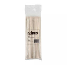 Load image into Gallery viewer, Winco, Straight Bamboo Skewers (Pack of 100)