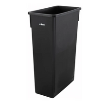 Load image into Gallery viewer, Winco, 23 Gallon Slender Trash Can (Black / Gray)
