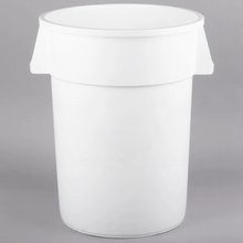 Load image into Gallery viewer, Carlisle, 10 Gallon Round Garbage Can (Gray / White)