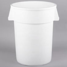 Load image into Gallery viewer, Carlisle, 44 Gallon Round Garbage Can (Gray / White)