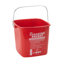Load image into Gallery viewer, Winco, Cleaning Sanitation Buckets (Red / Green)