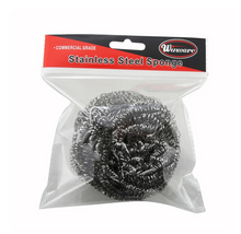 Load image into Gallery viewer, Winco, Stainless Steel Sponges (Pack of 12, Small / Large)