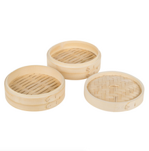 Load image into Gallery viewer, Jcc, Bamboo Steamer Set (Various Sizes)
