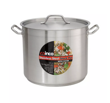 Load image into Gallery viewer, Winco, Stainless Steel Stock Pot with Cover (Various Sizes)