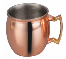 Load image into Gallery viewer, Winco, Copper Plated Moscow Mule Mugs (Smooth Finish)
