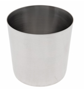 Winco, Stainless Steel French Fry Cup (Smooth Exterior)