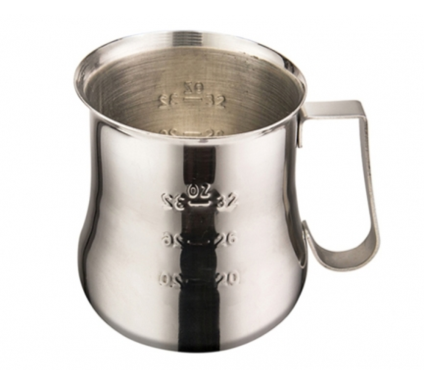 Winco, Stainless Steel Espresso Milk Frothing Pitchers (24 Oz/40 Oz)