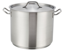 Load image into Gallery viewer, Winco, Stainless Steel Stock Pot with Cover (Various Sizes)
