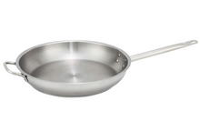 Load image into Gallery viewer, Winco, Stainless Steel Fry Pans (Various Sizes)
