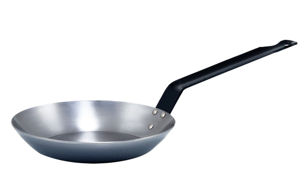 Winco, Carbon Steel French Style Fry Pans (Various Sizes)