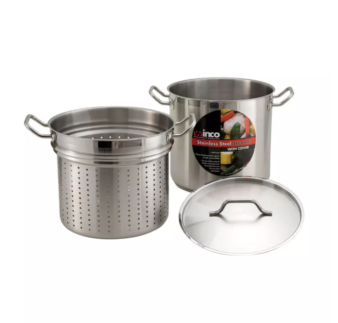 Winco, Stainless Steel Steamer/Pasta Cooker Set (Various Sizes)