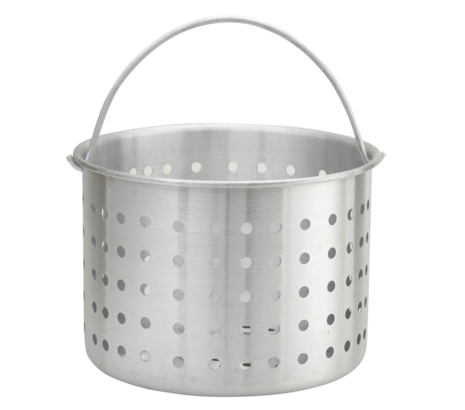 Winco, Aluminum Steamer Basket with Handle