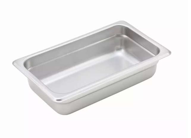 Thunder Group, Quarter Size Steam Table Pan (Various Heights)