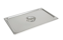 Load image into Gallery viewer, Winco, Stainless Steel Full Size Steam Pan Covers (Various Heights)
