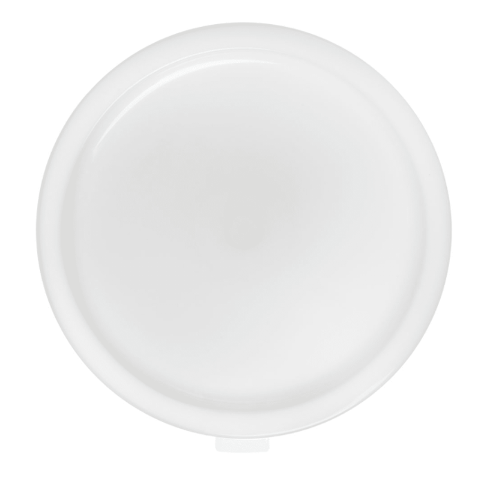 Winco, Food Storage White Circle Container Covers (Various Sizes)