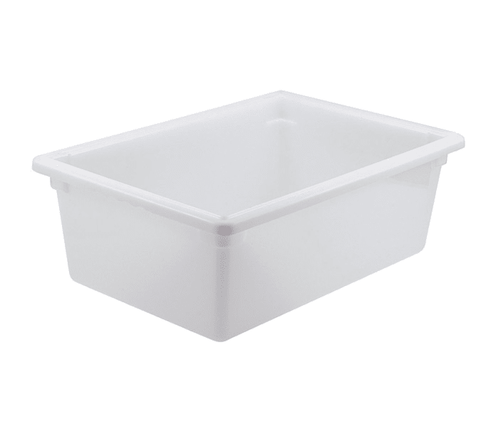 Winco, White Polypropylene Storage Containers (18