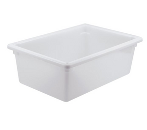 Winco, White Polypropylene Storage Containers (18" x 26" x 12")