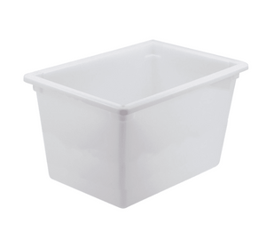 Winco, White Polypropylene Storage Containers (18" x 26" x 15")