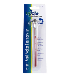 Focus, 1" Dial Type Instant Read Pocket Thermometer