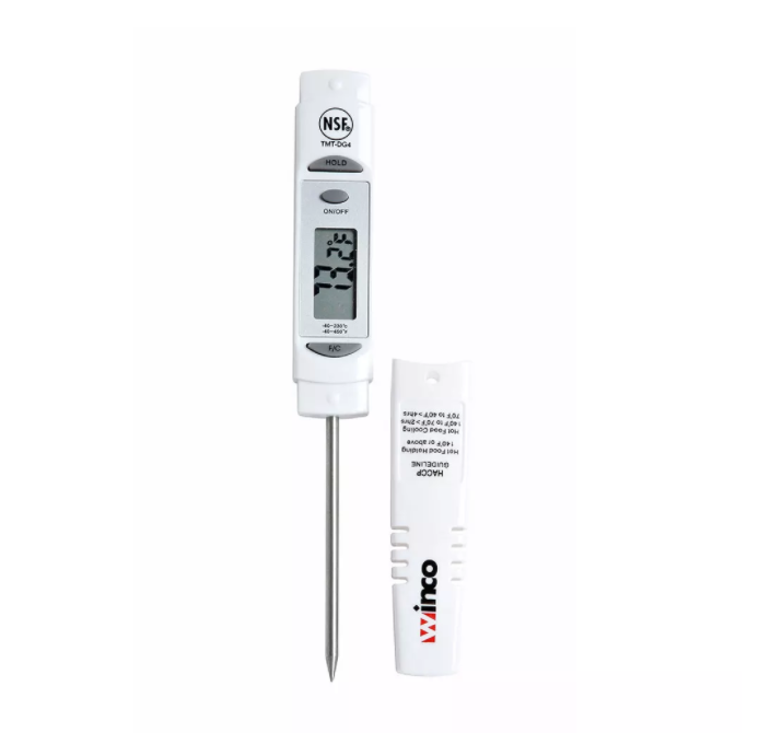 Winco, Flat Digital Thermometer (Small Stem)