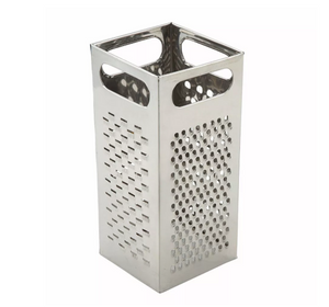 Winco, Stainless Steel Box Grater (Tapered / Box)