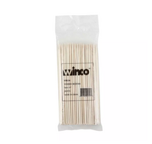 Load image into Gallery viewer, Winco, Straight Bamboo Skewers (Pack of 100)
