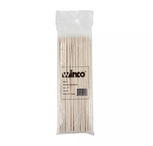 Load image into Gallery viewer, Winco, Straight Bamboo Skewers (Pack of 100)
