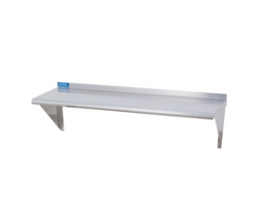 JCC, 18" Width Stainless Steel Wall Shelf (Various Lengths)