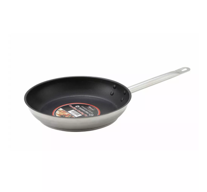 Winco, Stainless Steel Non-Stick Fry Pans (Various Sizes)