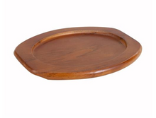 Load image into Gallery viewer, Winco, Wooden Underliner for Aluminum Sizzling Platters (Various Sizes)
