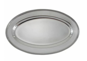 Winco, Large Stainless Steel Oval Platters (Various SIzes)