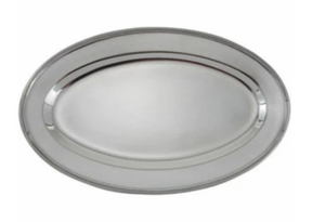 Winco, Large Stainless Steel Oval Platters (Various SIzes)