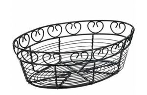 Winco, Black Wire Baskets (Various Shapes)