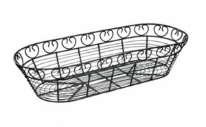 Winco, Black Wire Baskets (Various Shapes)